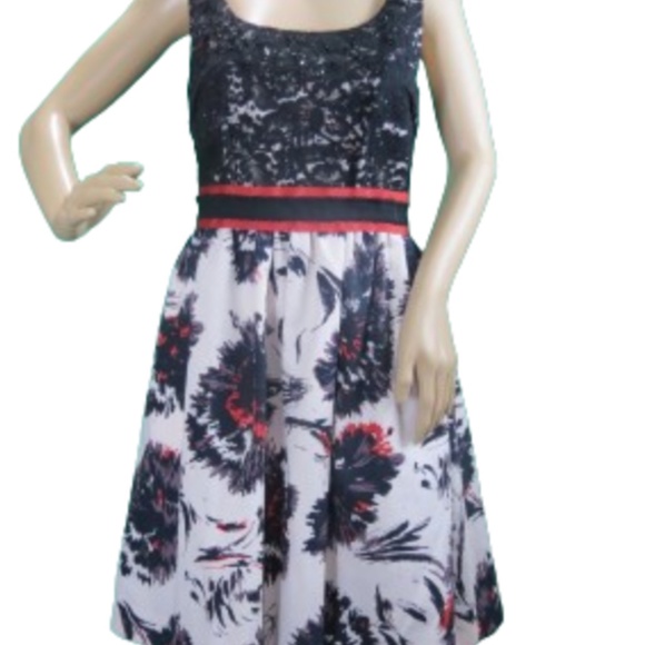 Anthropologie Peter Som Lace and Floral Dress - Picture 1 of 4